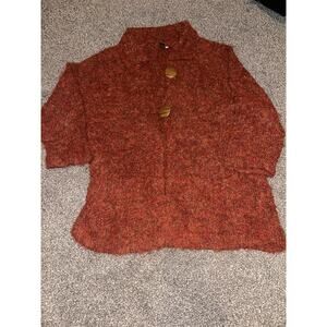 Tabask Alpaca Long Sleeve Cardigan Sweater Size small